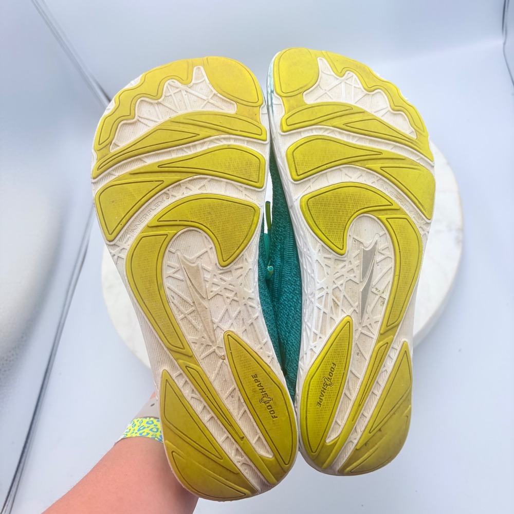 Altra Escalante 2 Running Shoes Womens 9.5 Teal Blue Lime Green Wide Toe Box - Picture 9 of 9